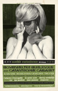 Morbid Curiositease:Bombshlter Burlesque and Catastrophe Cabaret @ Rendezvous